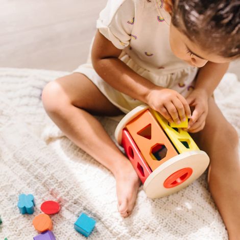 Sortator Forme Lemn Melissa & Doug, 1 An+ - imagine 2