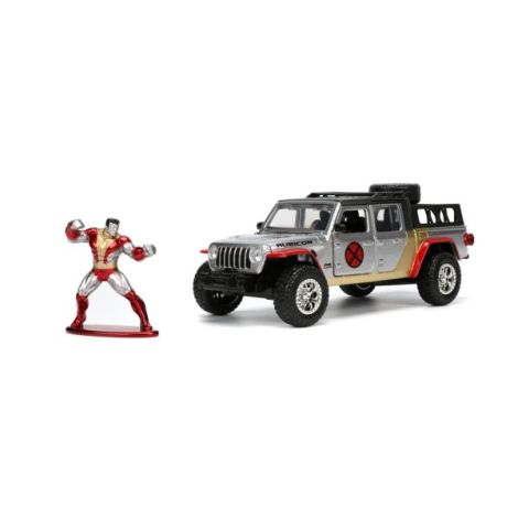 Jada Marvel Jeep Gladiator + Figurina Colossus 1:32 - imagine 3