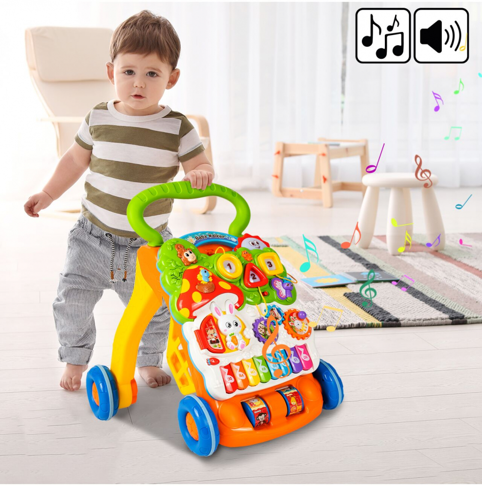 Antepremergator Malplay cu Pian si Cos Verde - imagine 9