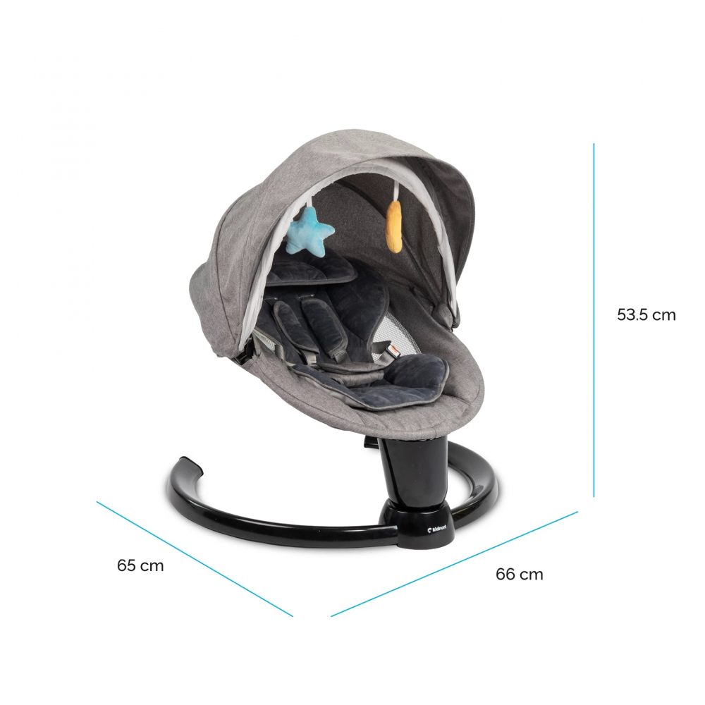 Leagan Electric Kidnort cu 5 Moduri și Telecomandă - imagine 5