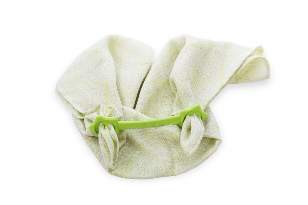 Set Swaddle și suport bavetă eKoala Green - imagine 2