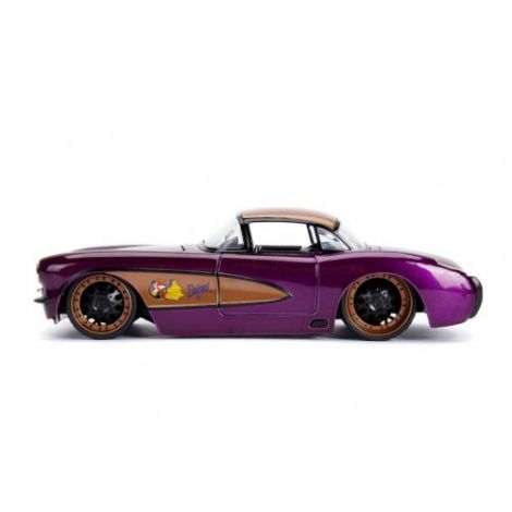 Simba Masinuta Metal Batgirl 1957 Chevy DC Comics - imagine 4