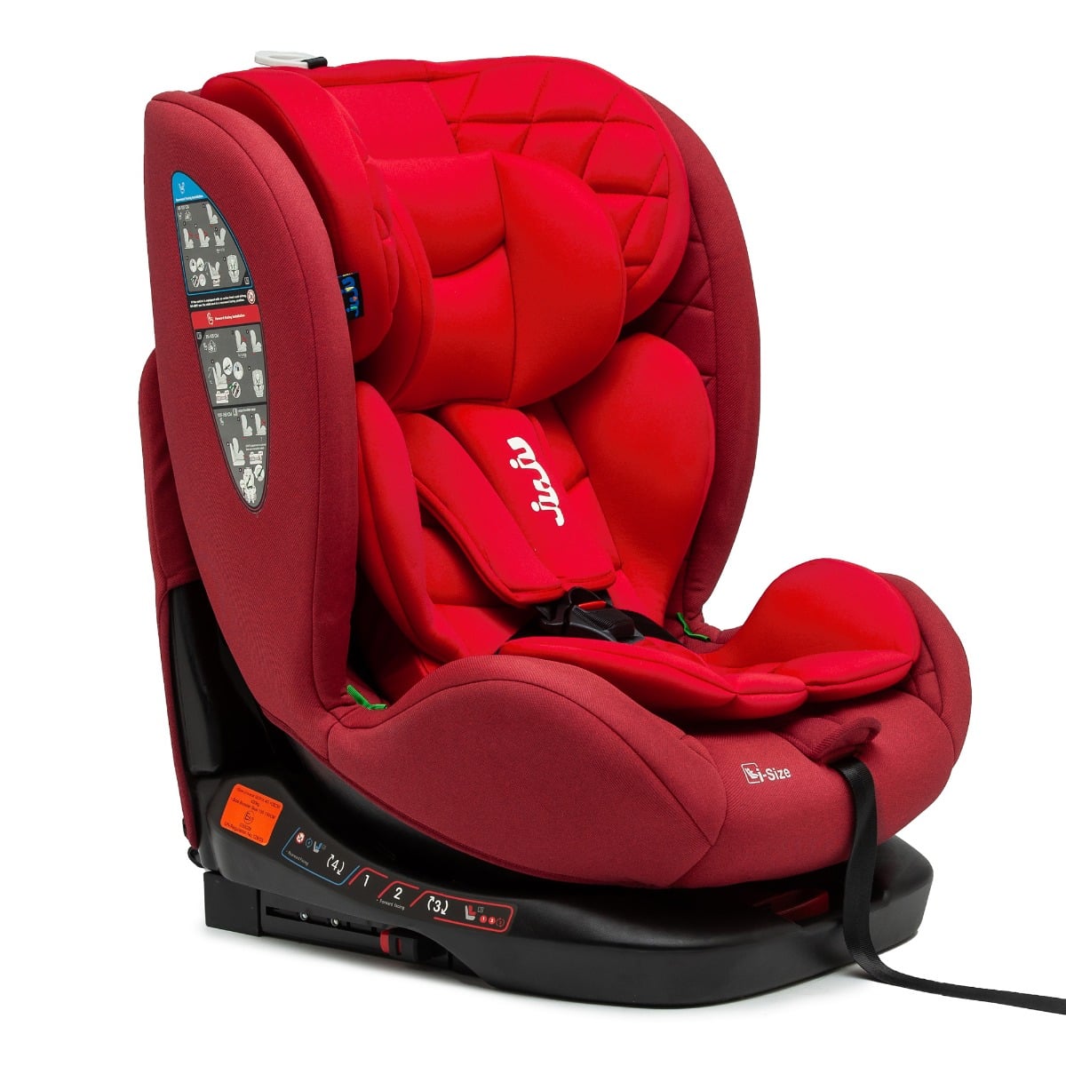 Scaun Auto Juju Total 360 i-Size Rotativ, Rosu
