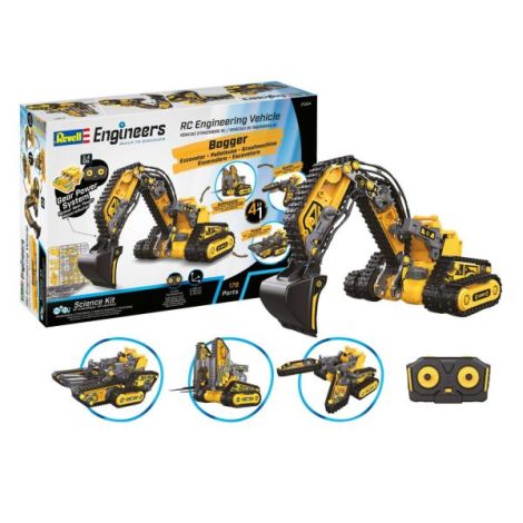 Revell 4in1 RC Engineering Vehicle - 172 piese