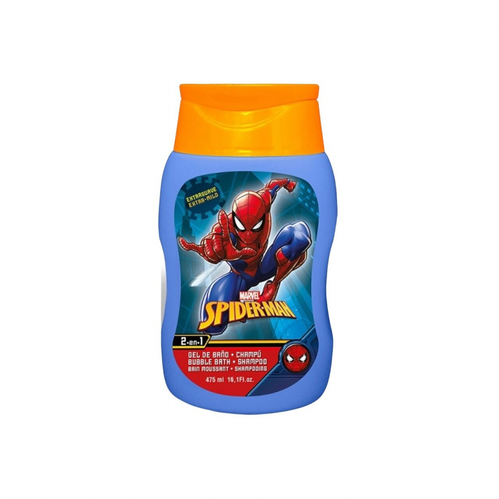 Set Cadou Spiderman: Spumant, Sampon si Borseta Marvel