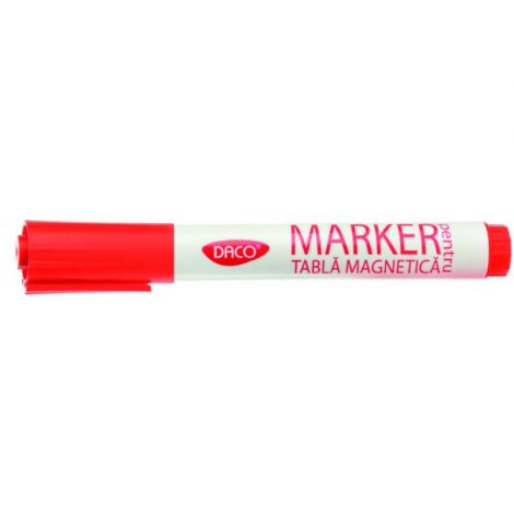 Marker Tablă Daco Roșu, Cu Vârf 3 mm