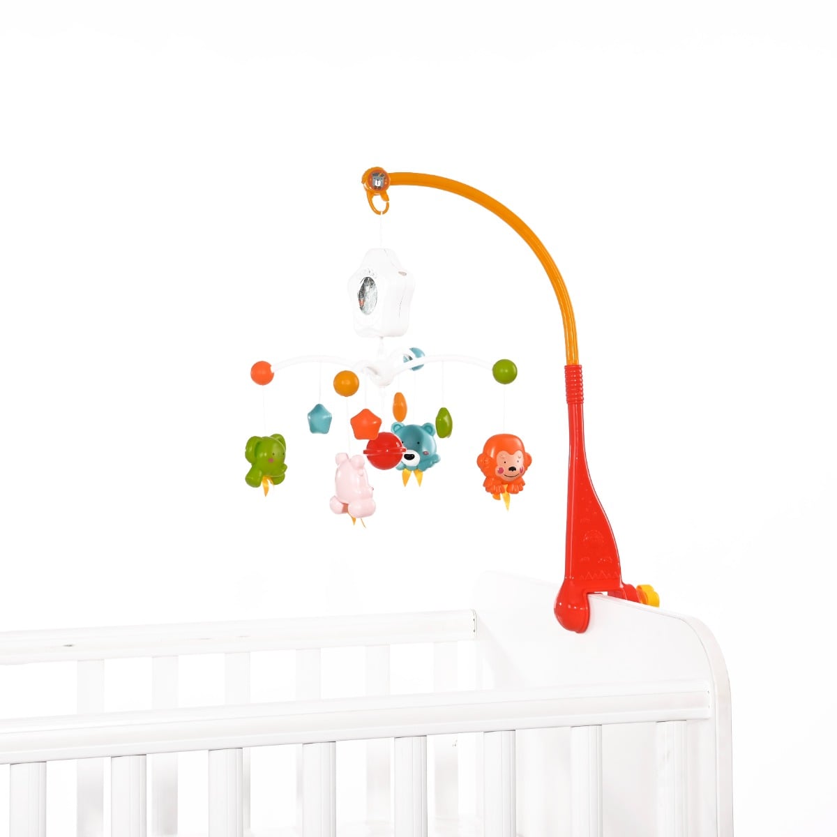 Carusel Muzical Lorelli Happy Animals cu Proiector