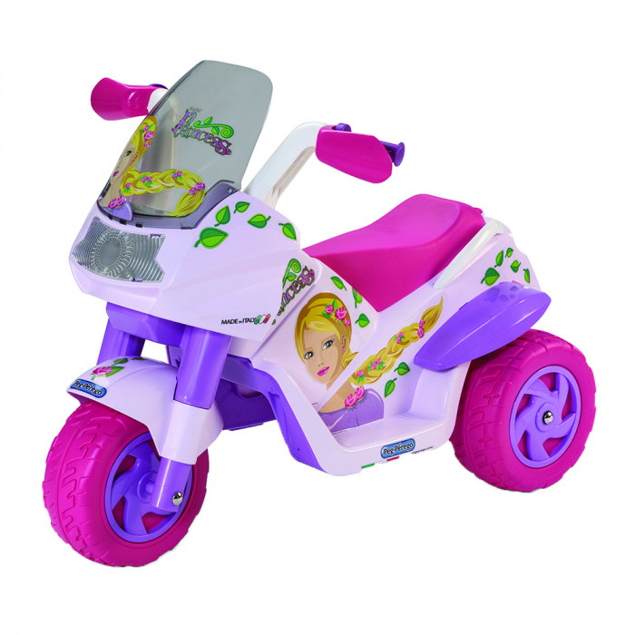 Tricicleta cu motor Peg Perego Raider Princess