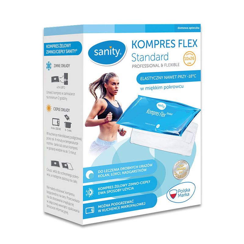 Compresa Sanity Flex 10x26 cm Cald/Rece
