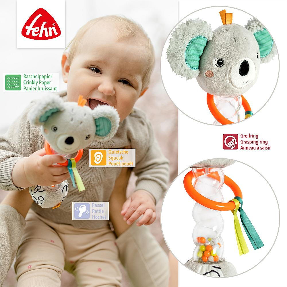 Jucarie Carucior Fehn Koala Senzoriala - imagine 2