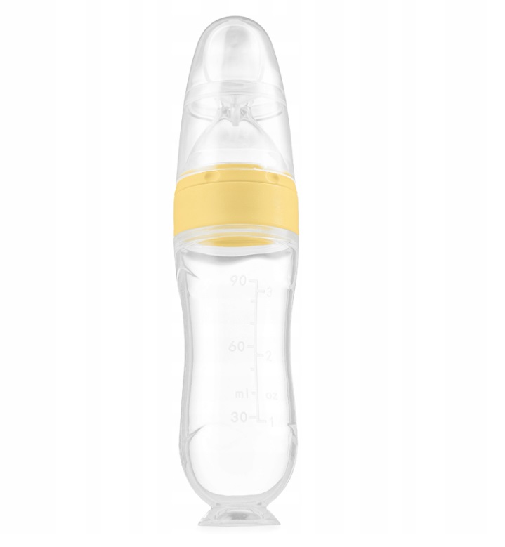 Lingurita Silicon Kidnort 90ml cu Ventuza - imagine 2