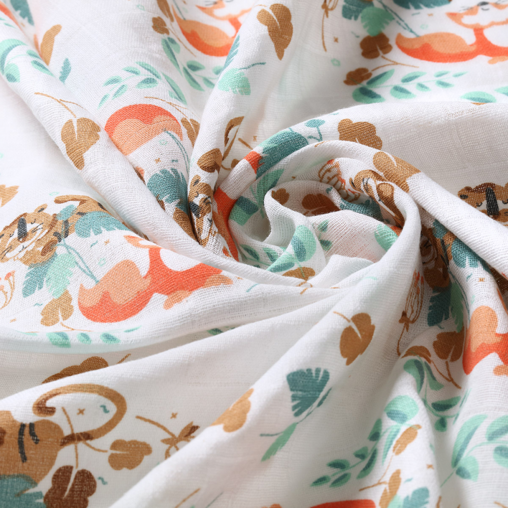Set 3 Scutece Muselina Babyono Menta - imagine 3