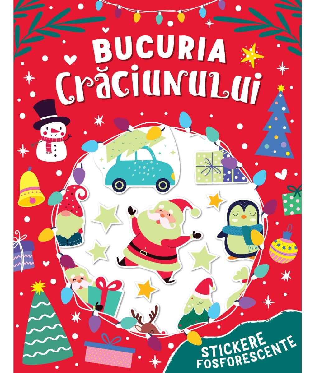 Bucuria Craciunului - Carte Jocuri Kreativ