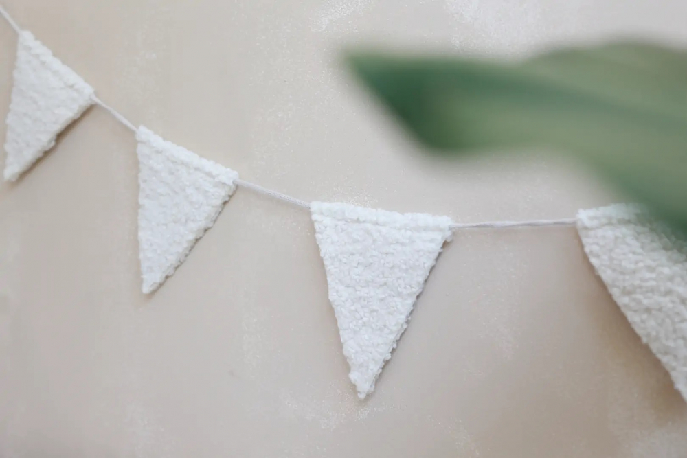 Ghirlandă Bucle Teddy Babyly Crem - imagine 7