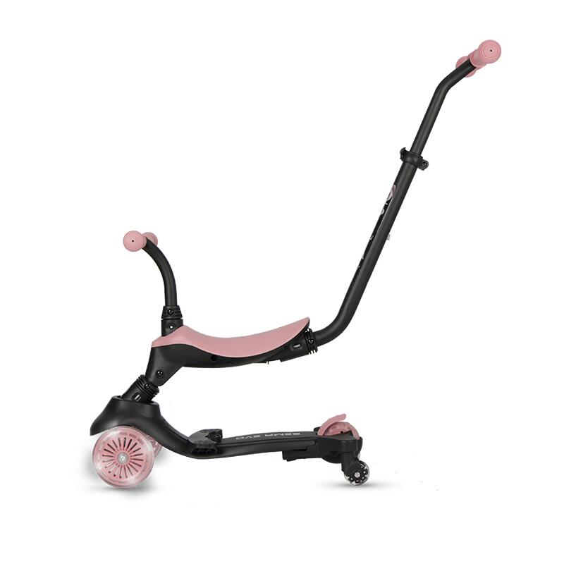 Trotineta QPlay Sema EVO 6-in-1 Roz Multifuncțională - imagine 10