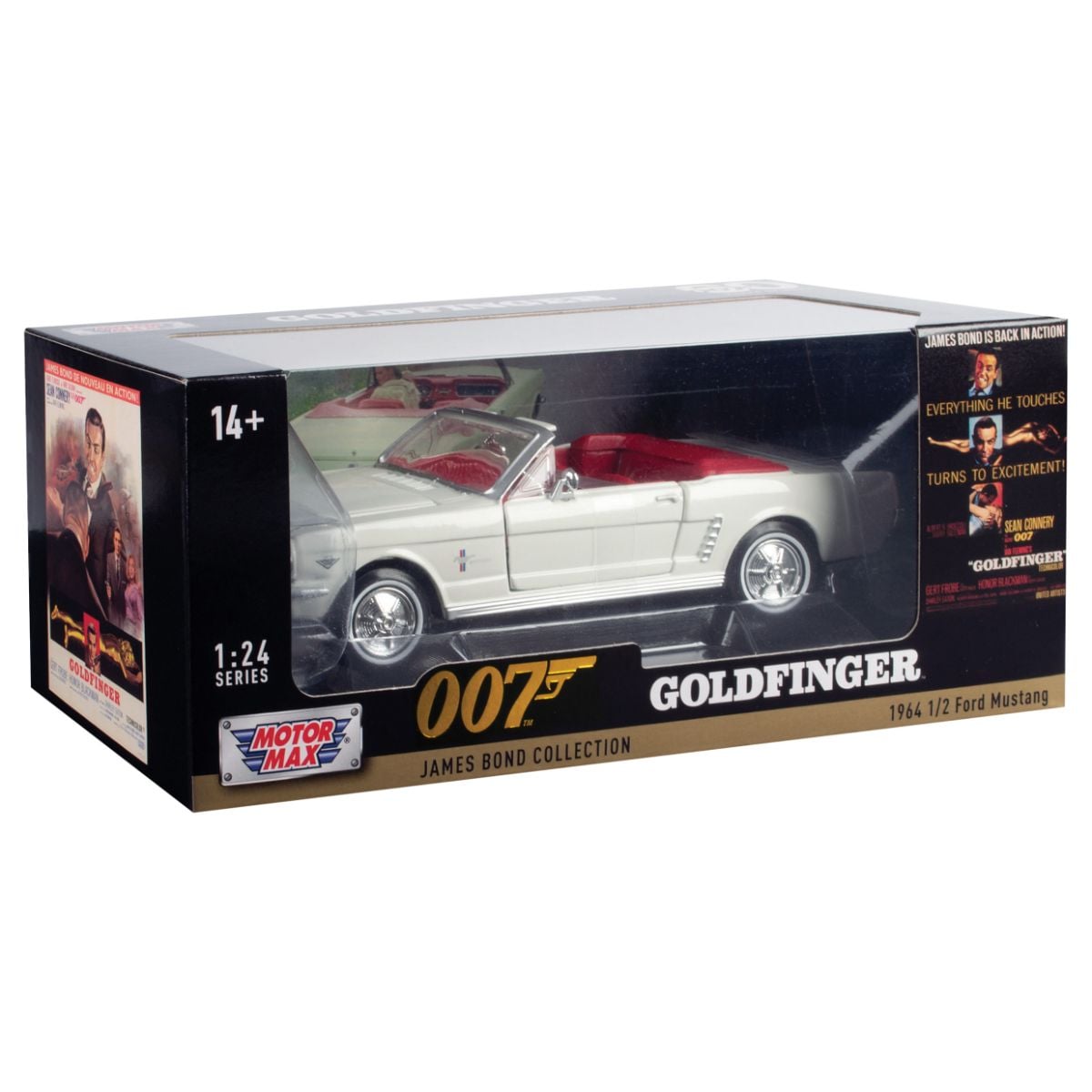 Masinuta Motormax 1:24 Ford Mustang Decapotabil
