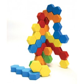 Joc Constructie IQ HexActly Fat Brain Toys - imagine 4