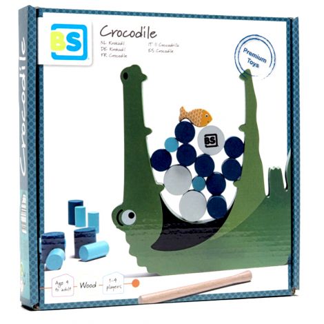 Joc de Echilibru Crocodil BS Toys - Abilități și Distracție - imagine 9