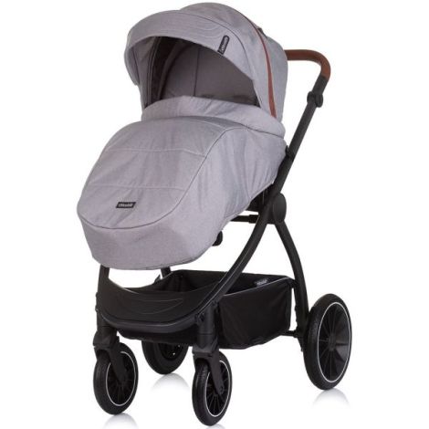 Chipolino Prestige 3 in 1 - Carucior Premium Cloud Grey - imagine 7