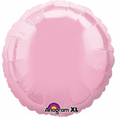 Balon Folie Roz Cerc Amscan | Decor Petrecere