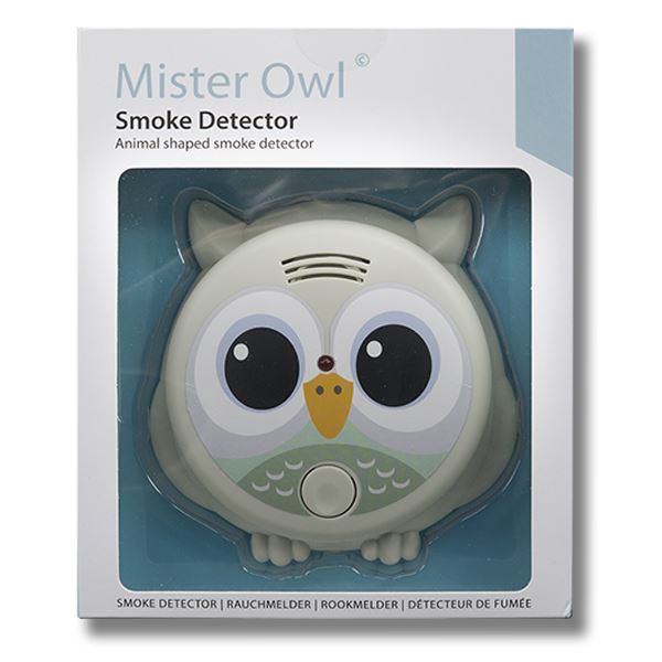 Alarma Fum FLOW Mr. Owl - Design Siguranță Copii - imagine 6