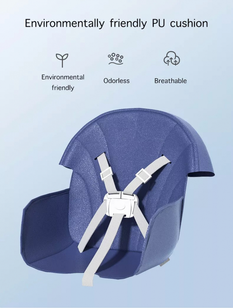 Scaun Masa Little Mom 2-in-1 Reglabil - imagine 4