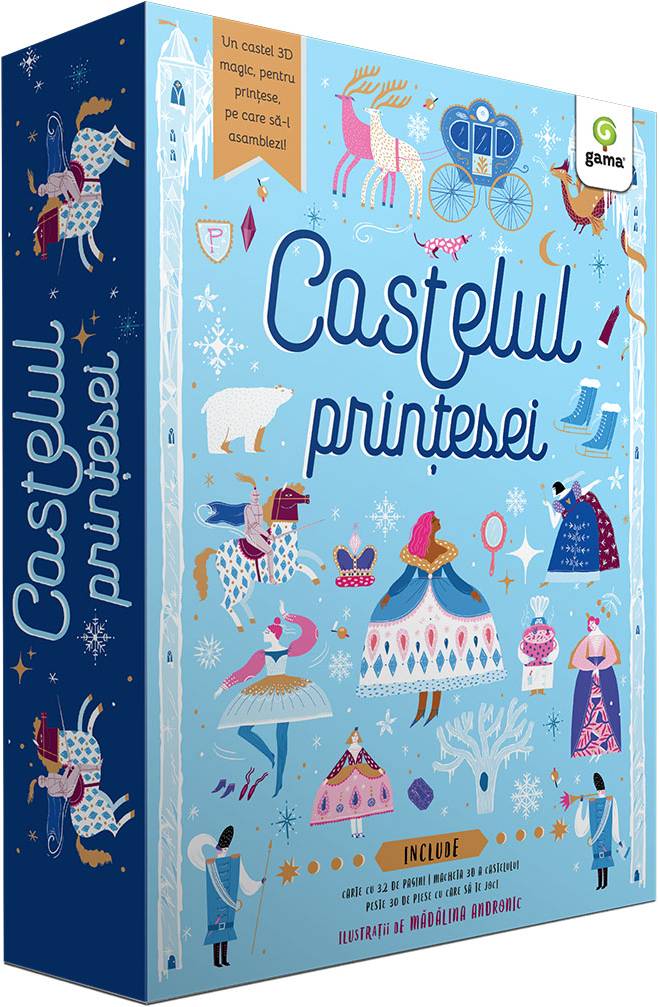 Castelul Printesei 3D Gama - Joc Educativ