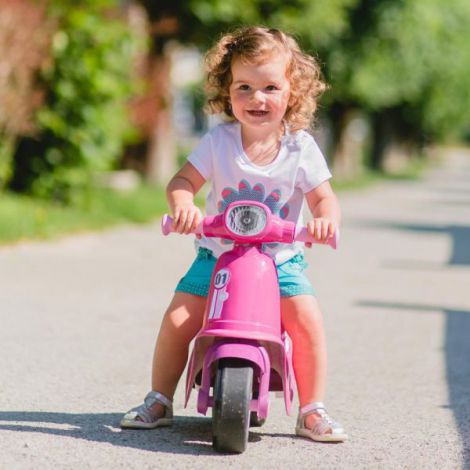 Scuter Smoby Pink pentru Copii 1.5+ Ani - imagine 10