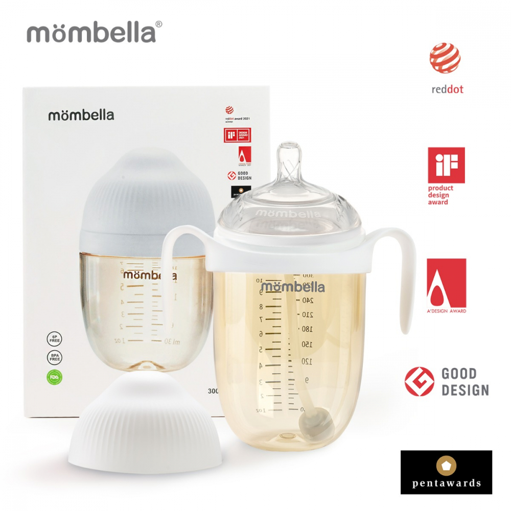 Biberon Anticolici Mombella Brest-Like 300ml PPSU - imagine 6