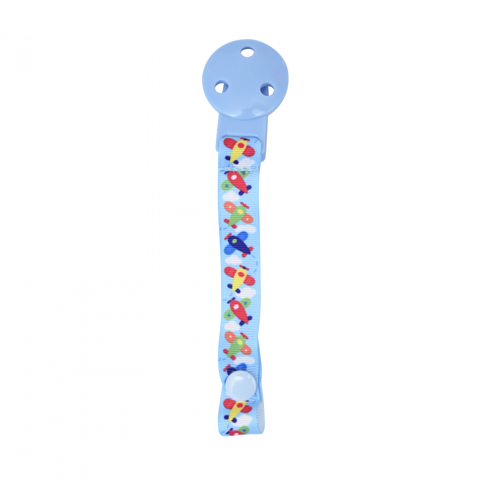Lanț Suzetă Lorelli Blue cu Clips, 0 luni+