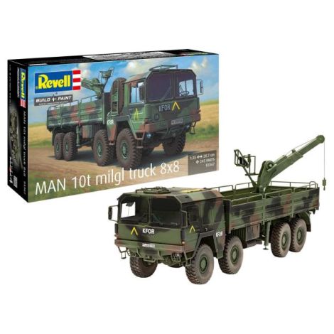 Machetă MAN 8x8 Military Truck Revell 1:35