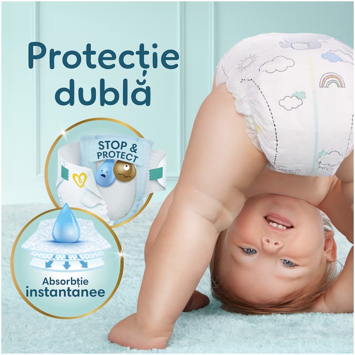 Scutece Pampers Premium Care cu Protecție Dublă - imagine 8