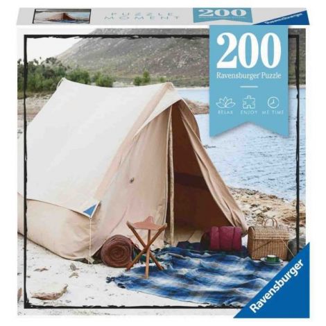 Puzzle Camping 200 Piese Ravensburger - imagine 2