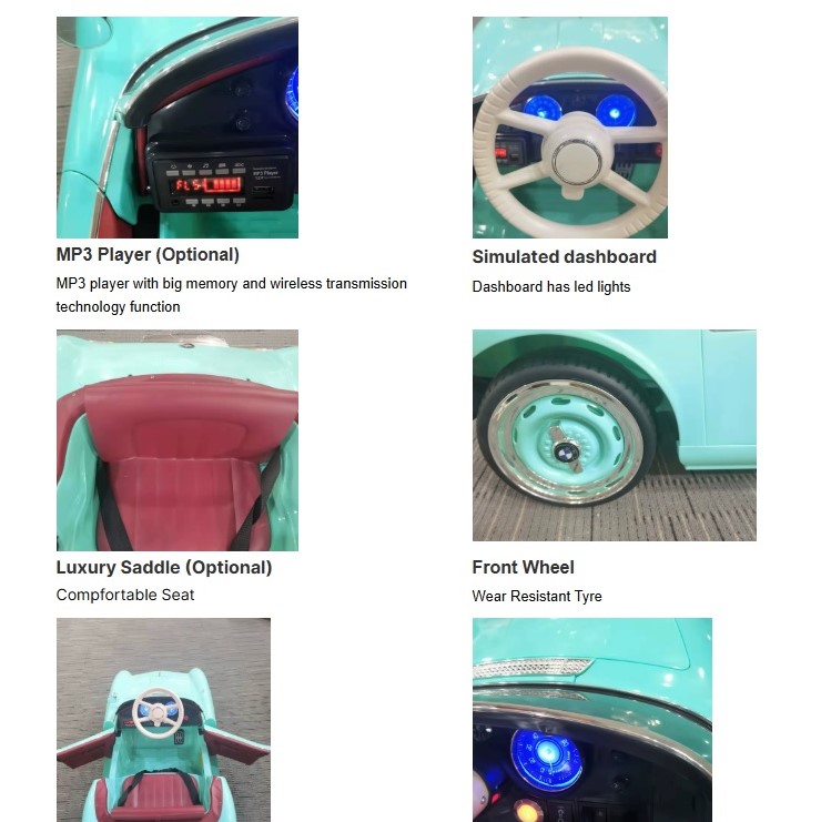 Masinuta Electrica BMW 507 Verde, 50W, Telecomanda - imagine 7