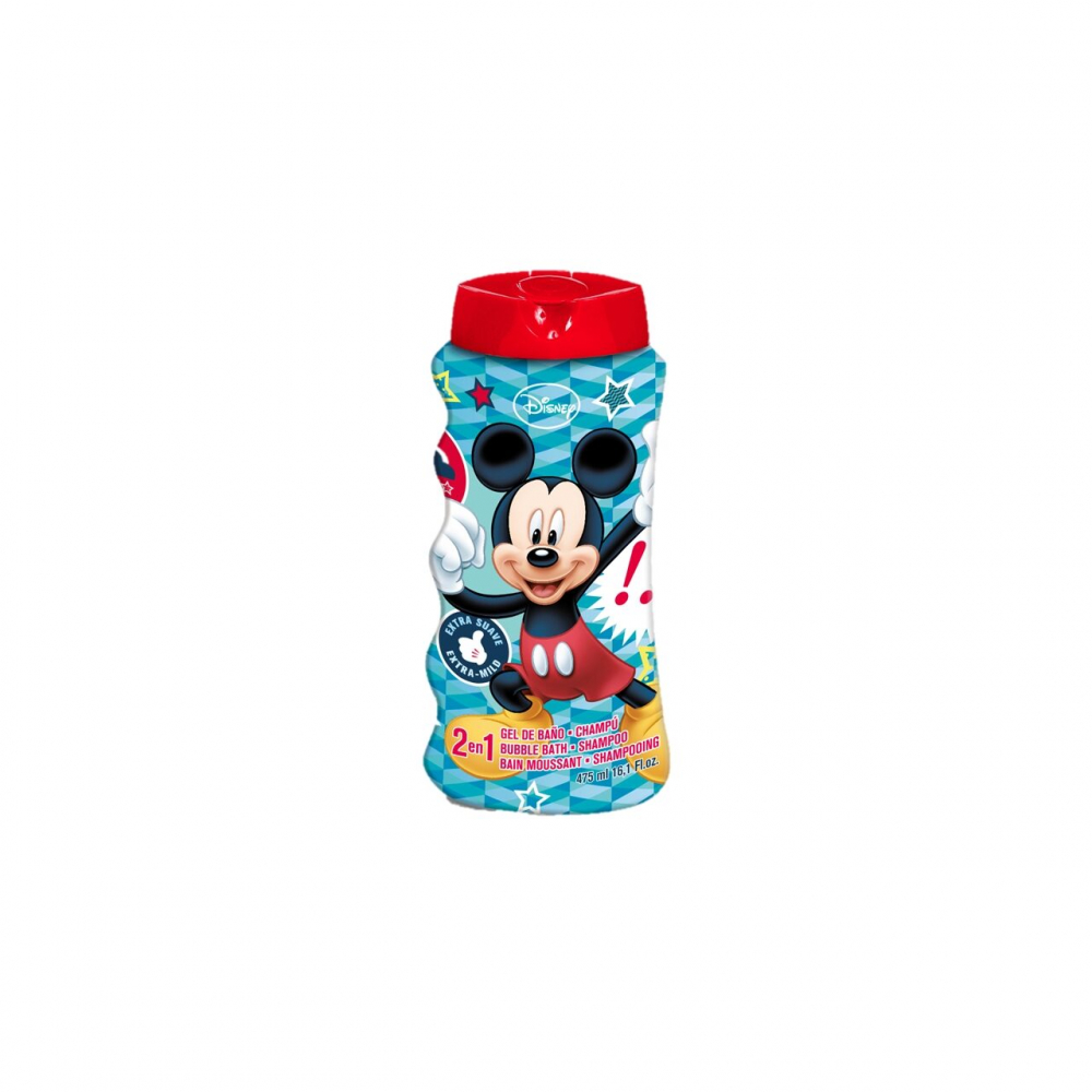 Gel de dus și șampon 2 în 1 Mickey Mouse 475 ml
