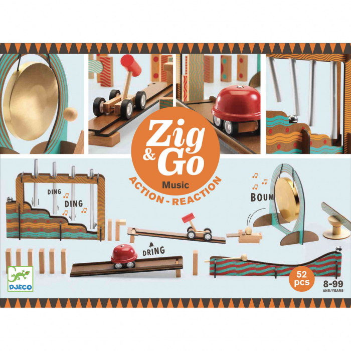 Djeco Zig and Go: Set Construcție Muzicală