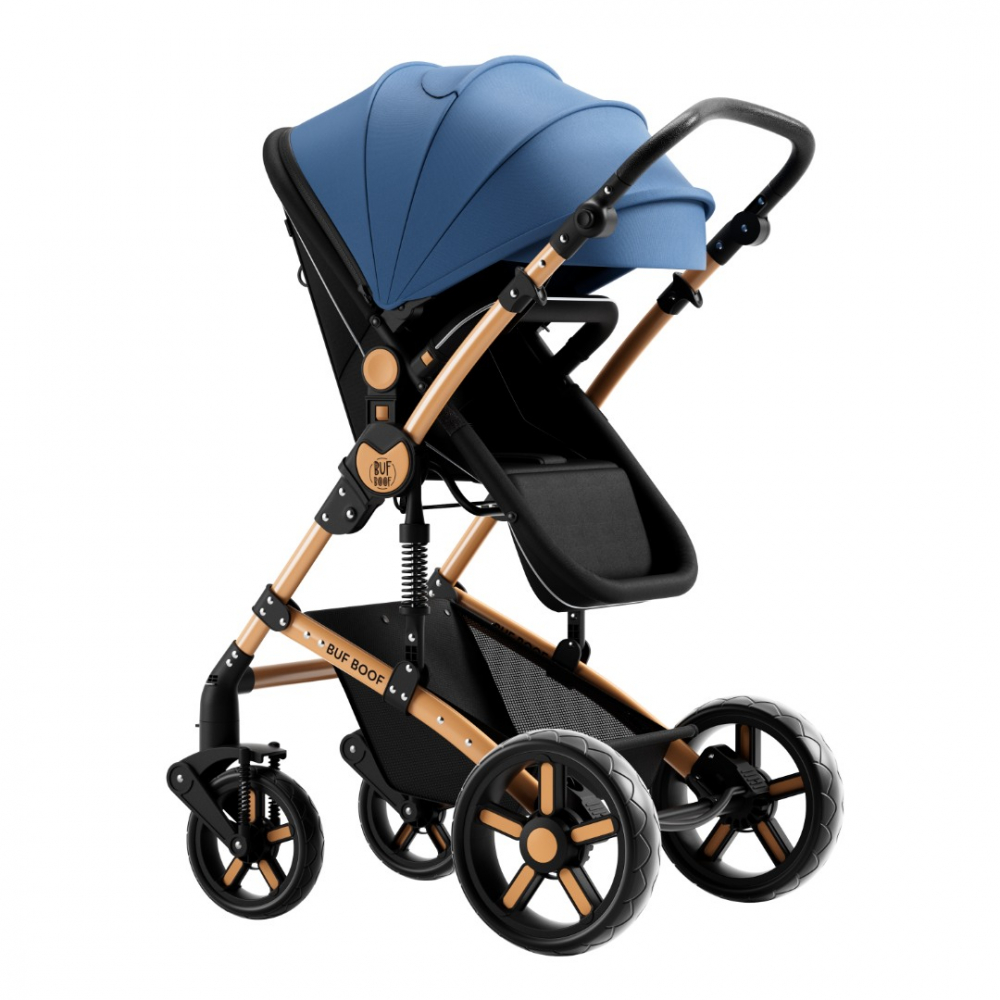 Buf Boof A1 Deluxe - Carucior 2in1 Aluminiu - imagine 2