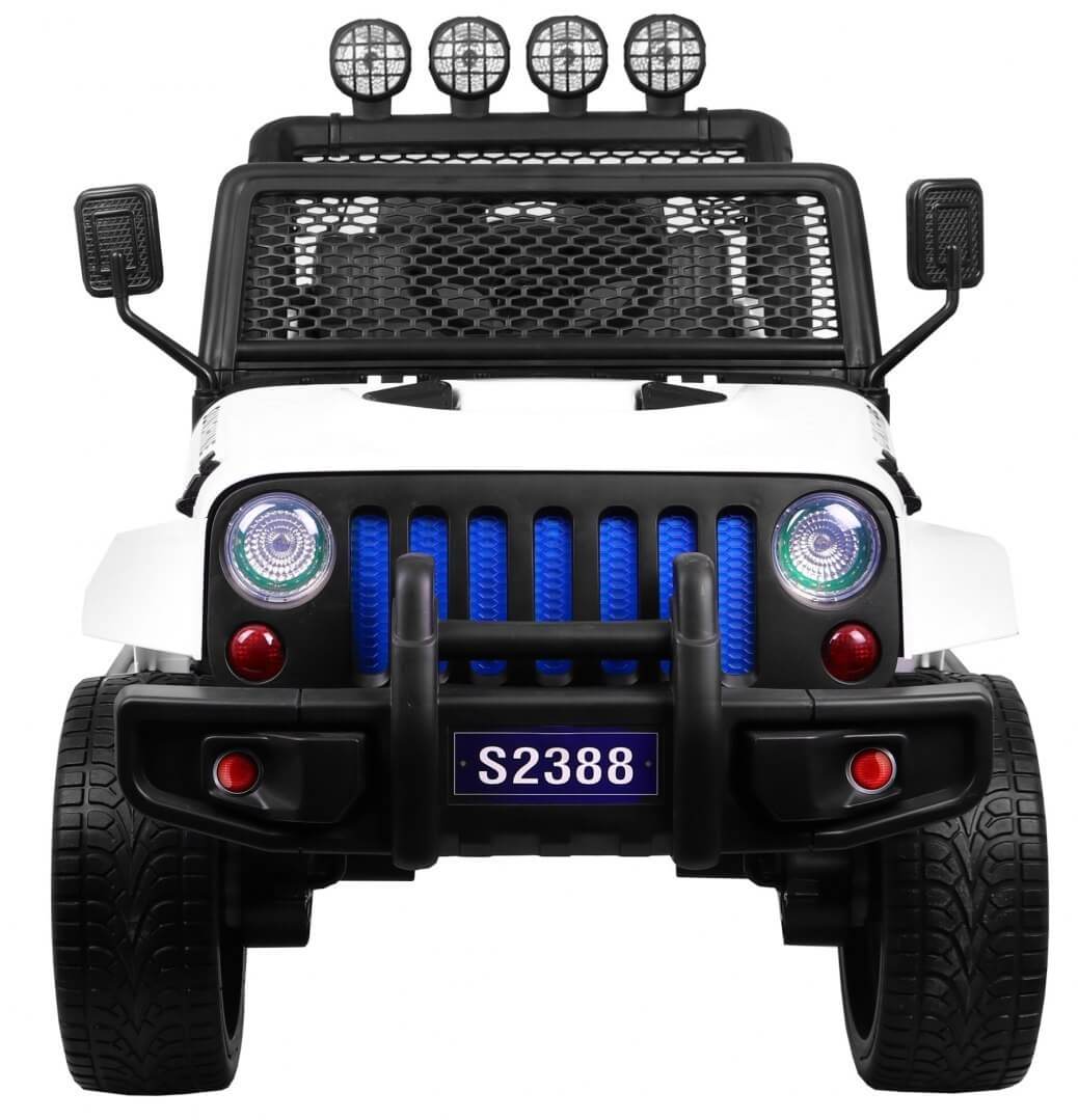 Masinuta Electrica 4x4 Raptor S2388 Alba | Autokids - imagine 2