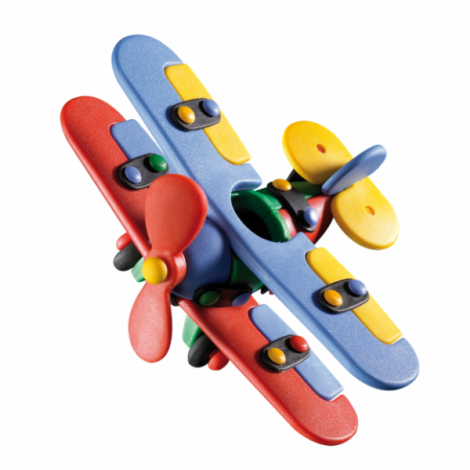 Mic-o-mic Biplanor 3D - Jucarie Educativa