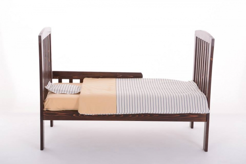 Patut Bebe Junior DeLuxe Mesterel, Lemn Masiv - imagine 6