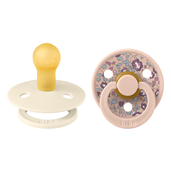 Set 2 Suzete BIBS Liberty Ivory, 0+ Luni