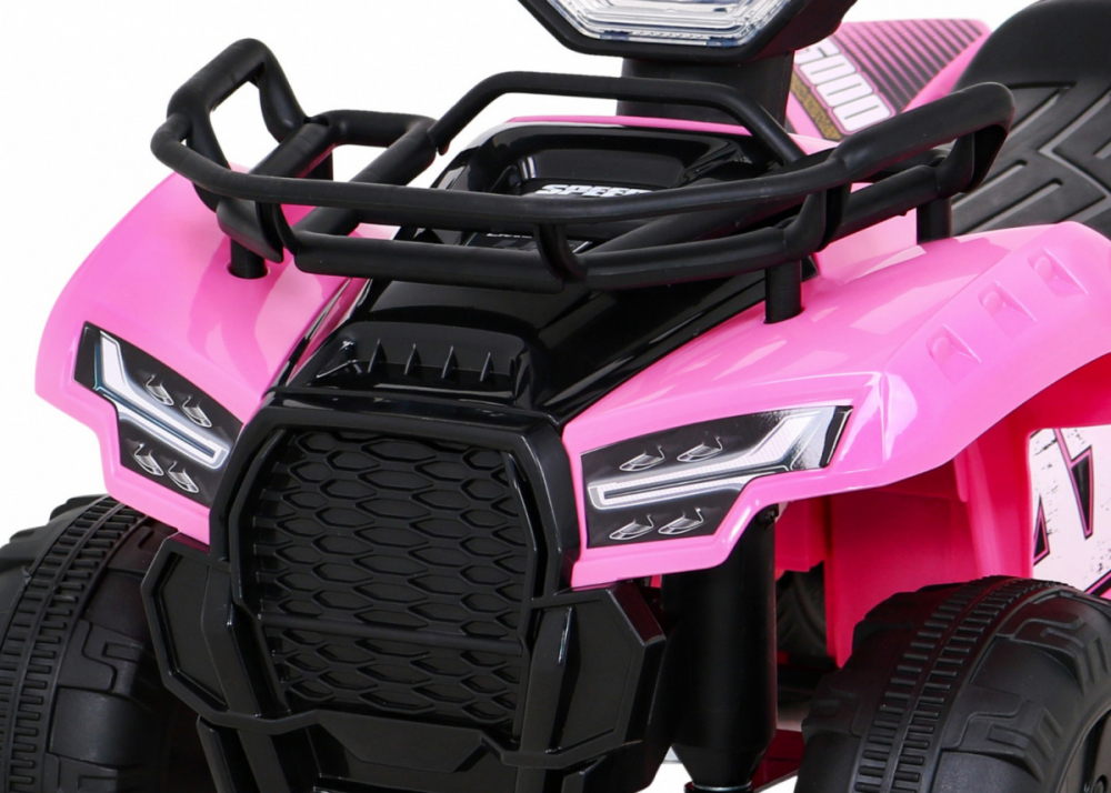 ATV Electric Ramiz Storm Pink pentru Copii - imagine 3