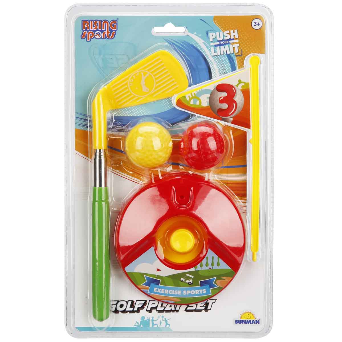 Set Mini Golf Rising Sports, Crosa Extensibila si 2 Mingi