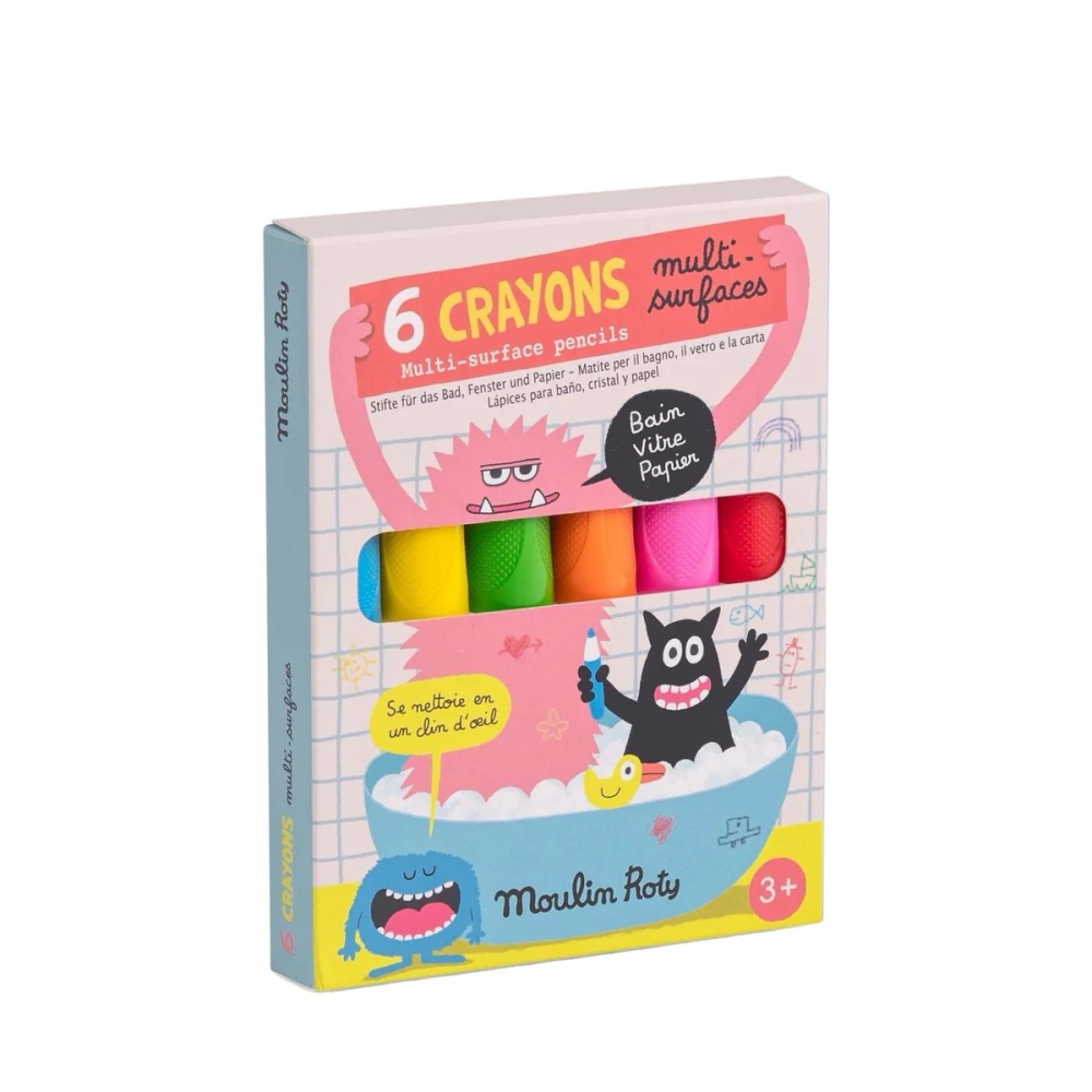 Creioane Neon Moulin Roty - Multi Suprafete