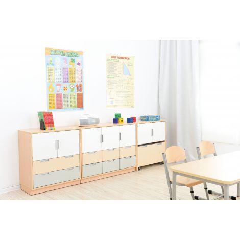 Dulap Quadro Moje Bambino cu spațiu cutie mobilă - imagine 6