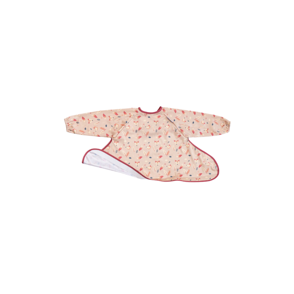 Baveta cu maneci lungi Vulpite | Tidy Tot - imagine 3