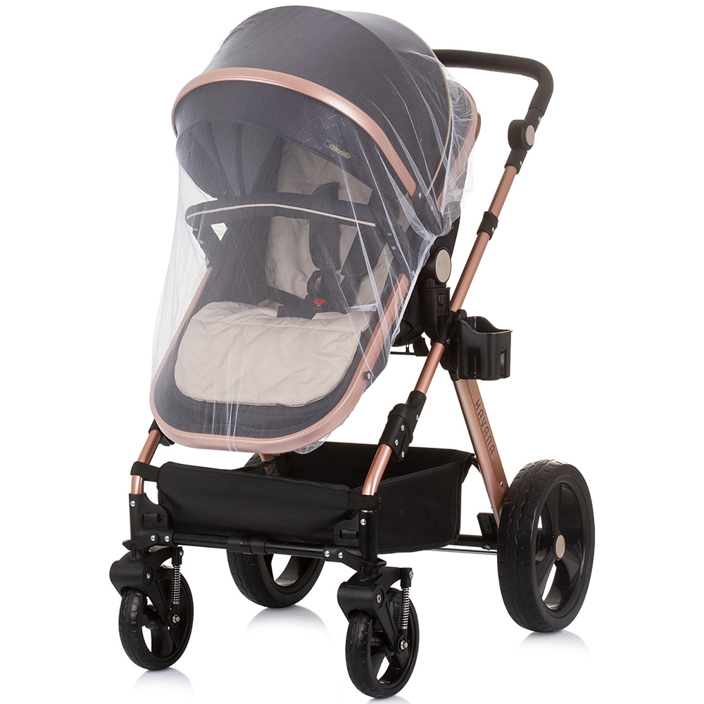 Carucior Chipolino Havana 2 in 1 Obsidian Gold - imagine 6