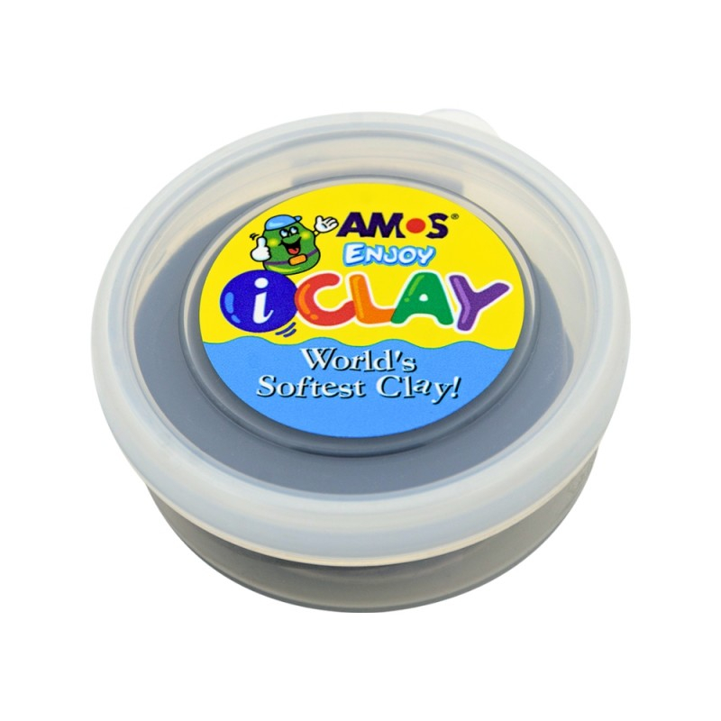 Amos iClay Plastilină Moale Negru 18g
