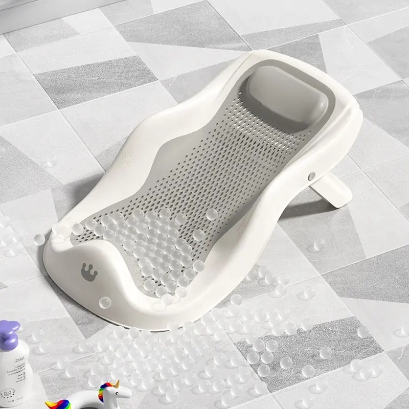 Suport Anatomic Little Mom Royal Grey pentru Baie Sigură - imagine 3