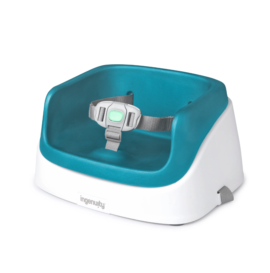 Scaun Booster Ingenuity SmartClean, Albastru - imagine 6